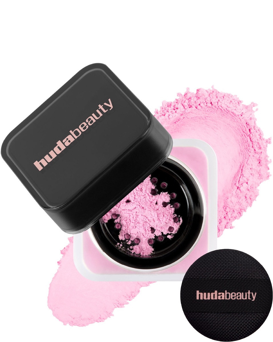 HUDA BEAUTY BABY BAKE MINI EASY BAKE LOOSE POWDER UBE BIRTHDAY CAKE