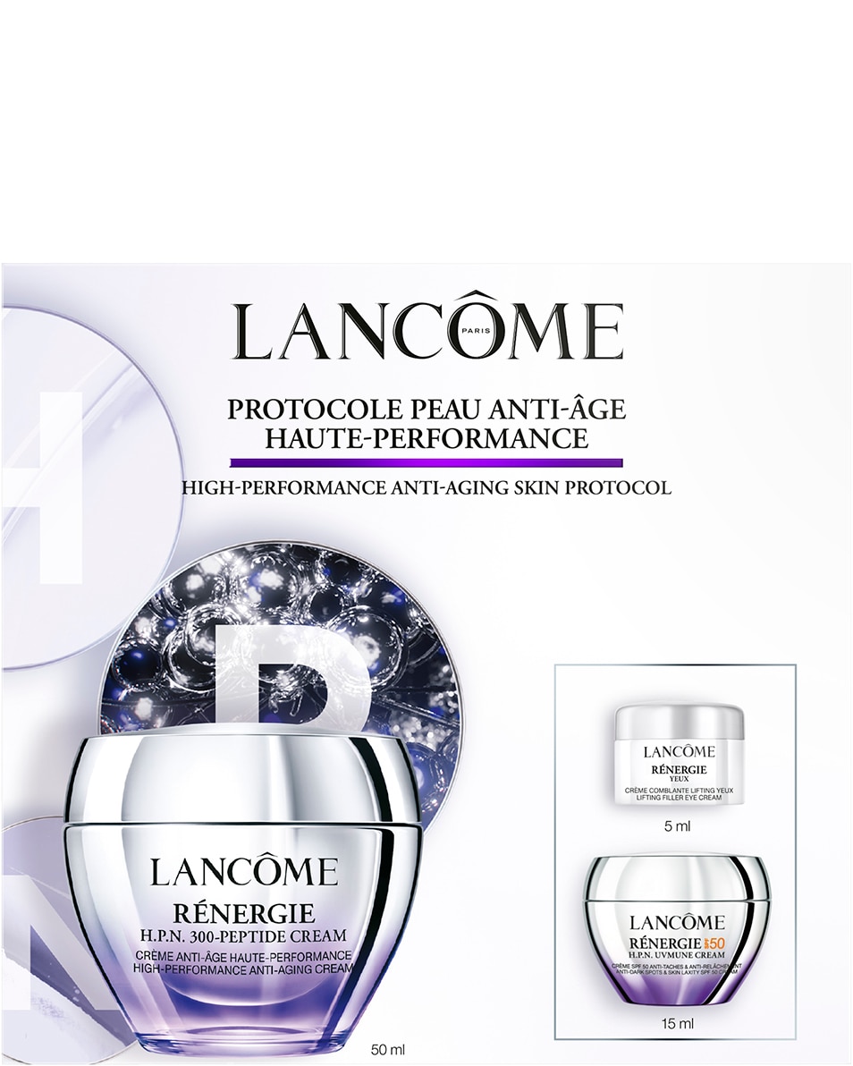 LANCÔME Renergie Multi-Lift Ultra H.P.N. Crème 300-Peptides - Routine Anti-Âge - Crème de Jour, Crème Yeux, Crème SPF50 1 ST
