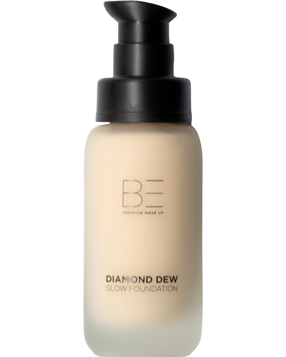 BE Creative Make Up DIAMOND DEW GLOW Fond de teint hydratant et lumineux 24 heures avec couvrance moyenne Lashes