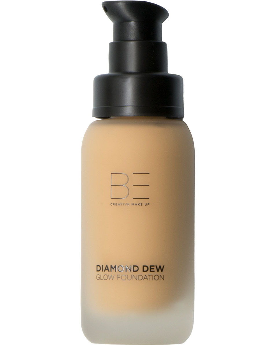 BE Creative Make Up DIAMOND DEW GLOW Fond de teint hydratant et lumineux 24 heures avec couvrance moyenne Lashes