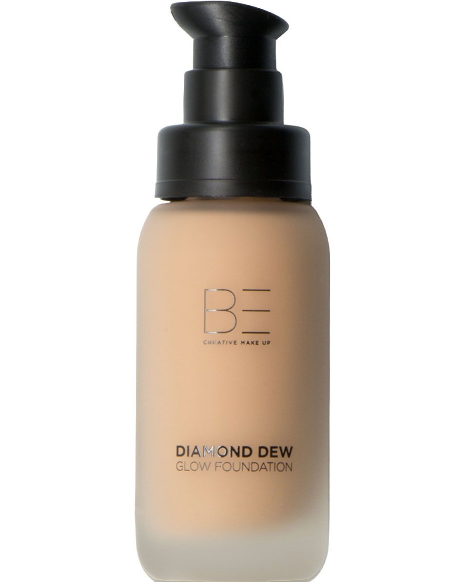 BE Creative Make Up DIAMOND DEW GLOW Fond de teint hydratant et lumineux 24 heures avec couvrance moyenne Lashes
