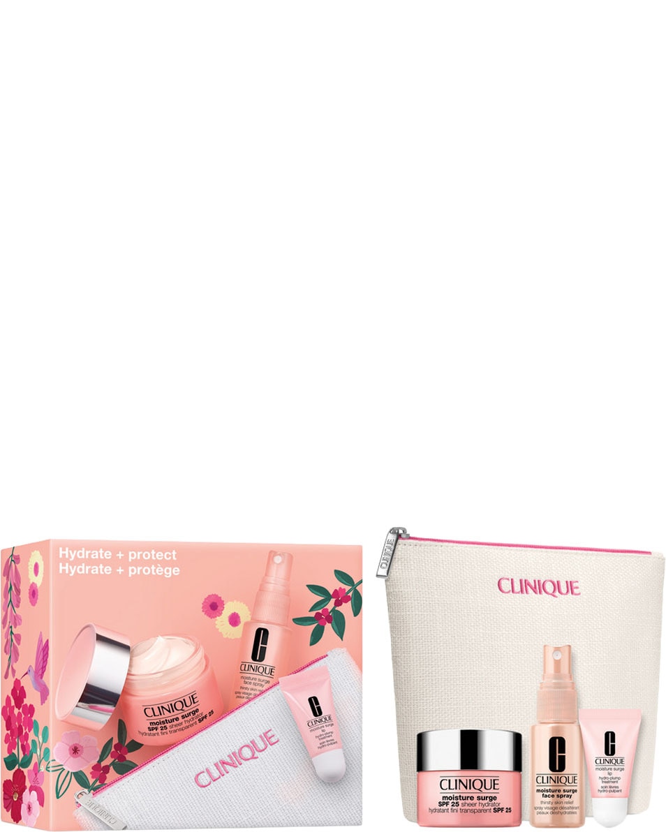 CLINIQUE Moisture Surge Hydrate + Protect Skincare Set 3 ST
