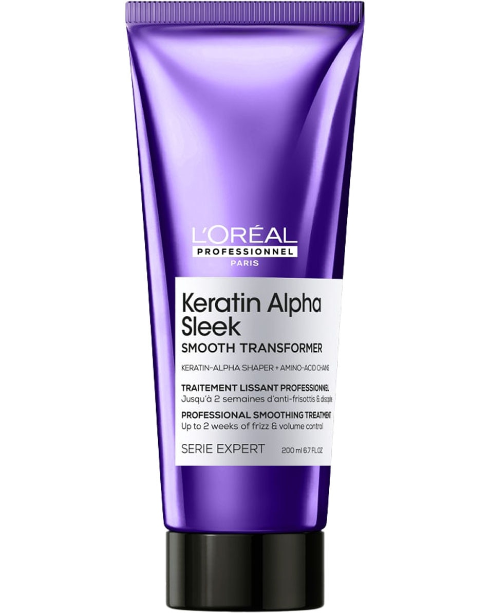 L'OREAL PROFESSIONNEL Keratin Alpha Sleek Smooth Transformer - Soin lissant 200 ML