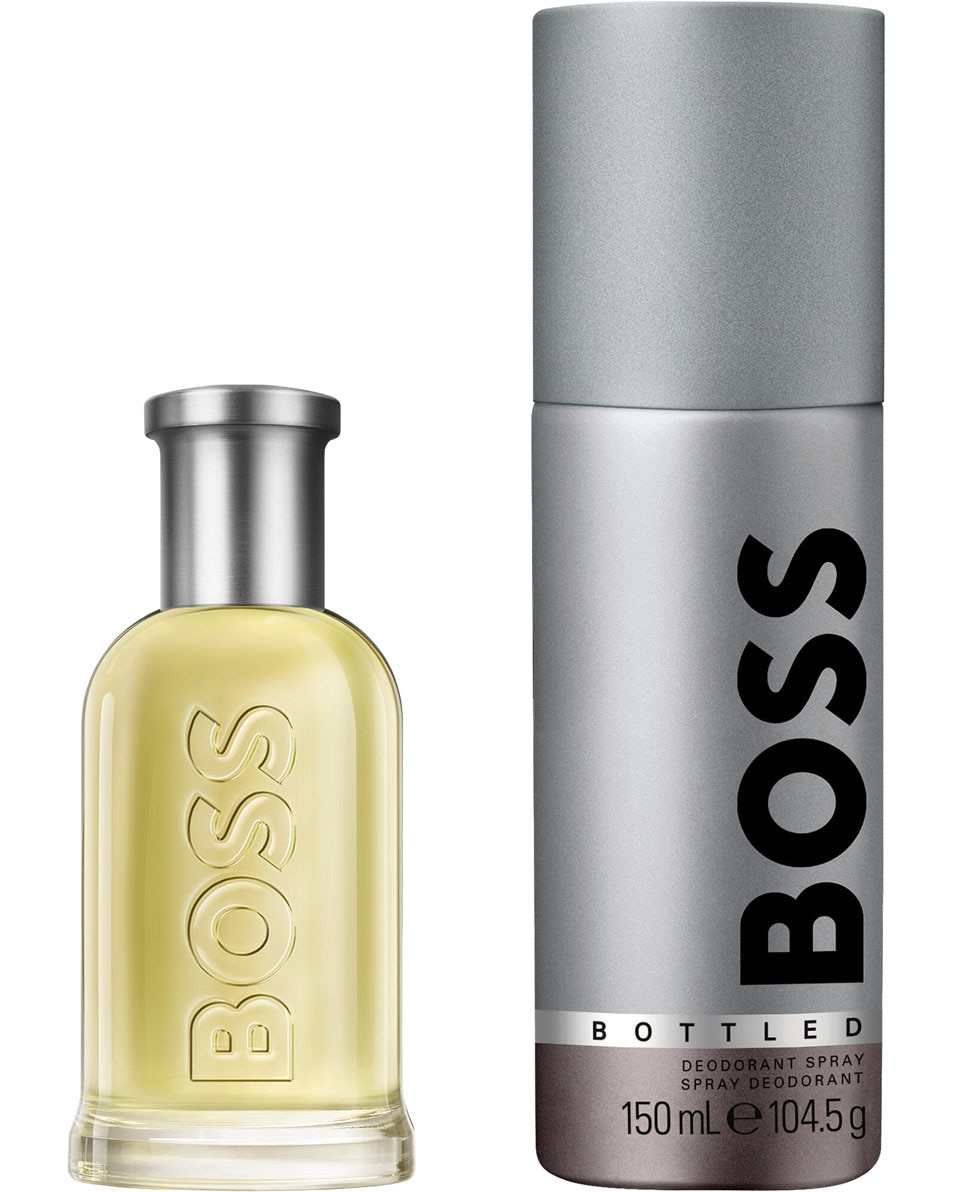 HUGO BOSS Boss Bottled Tweedelige caudeauset voor heren met eau de toilette en deodorantspray 2 ST