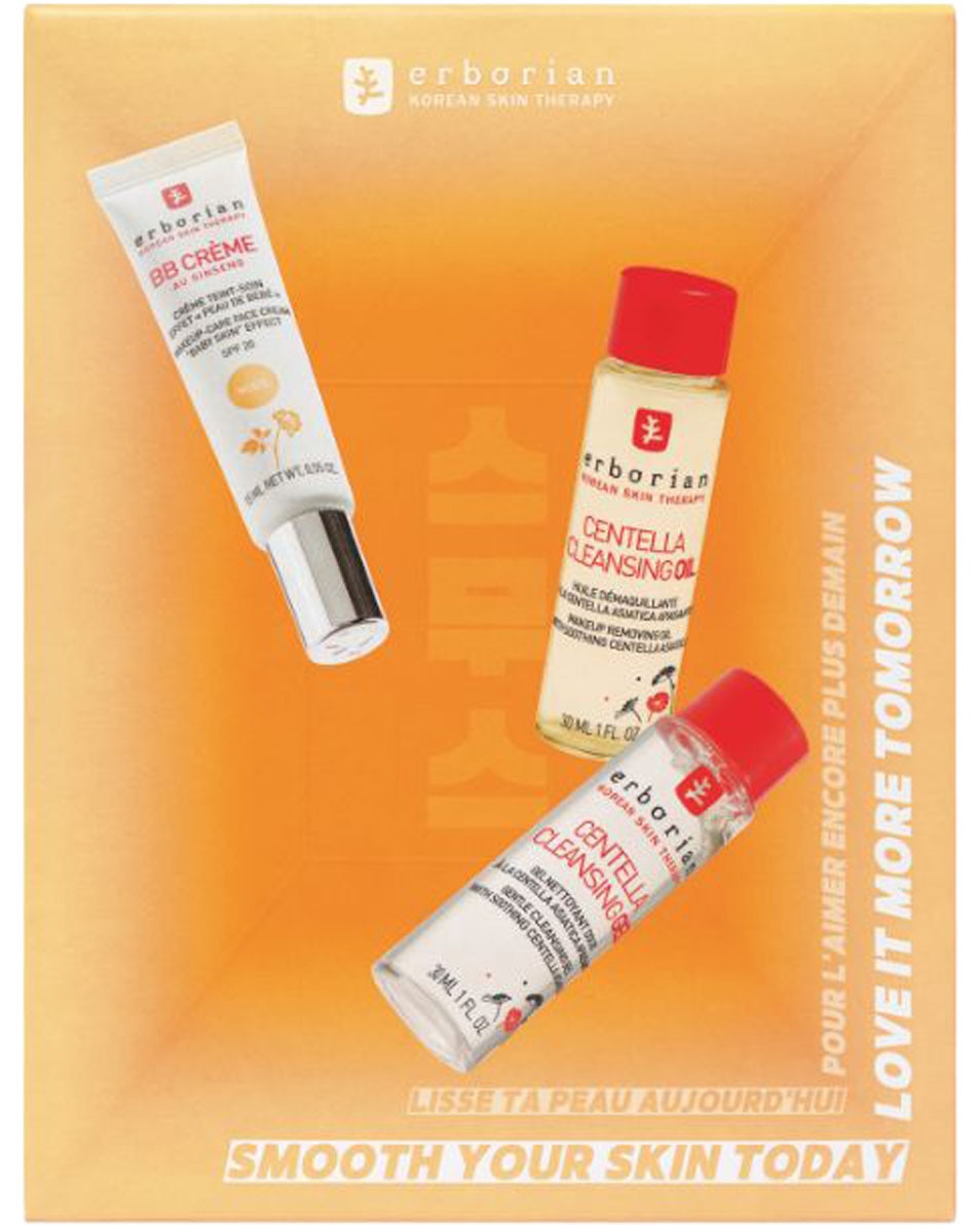 ERBORIAN COFFRET GLADMAKEND TRIO 3 ST