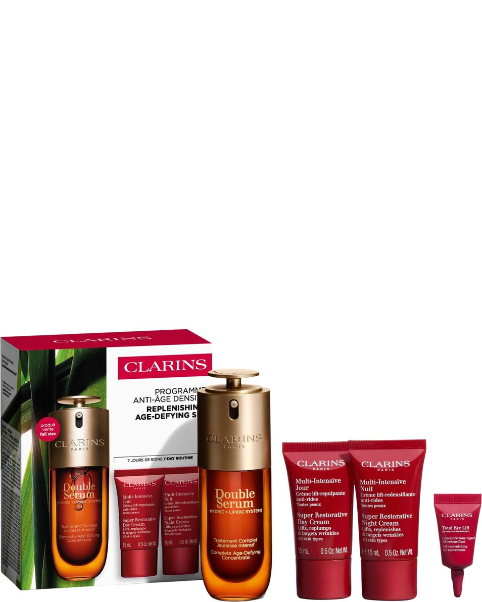 CLARINS Double Serum Set double serum & super restorative 4 ST