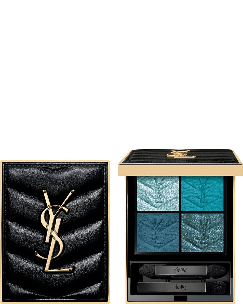 YVES SAINT LAURENT Couture Mini Clutch Palette De Fards À Paupières 850 Bewitching Turquoise
