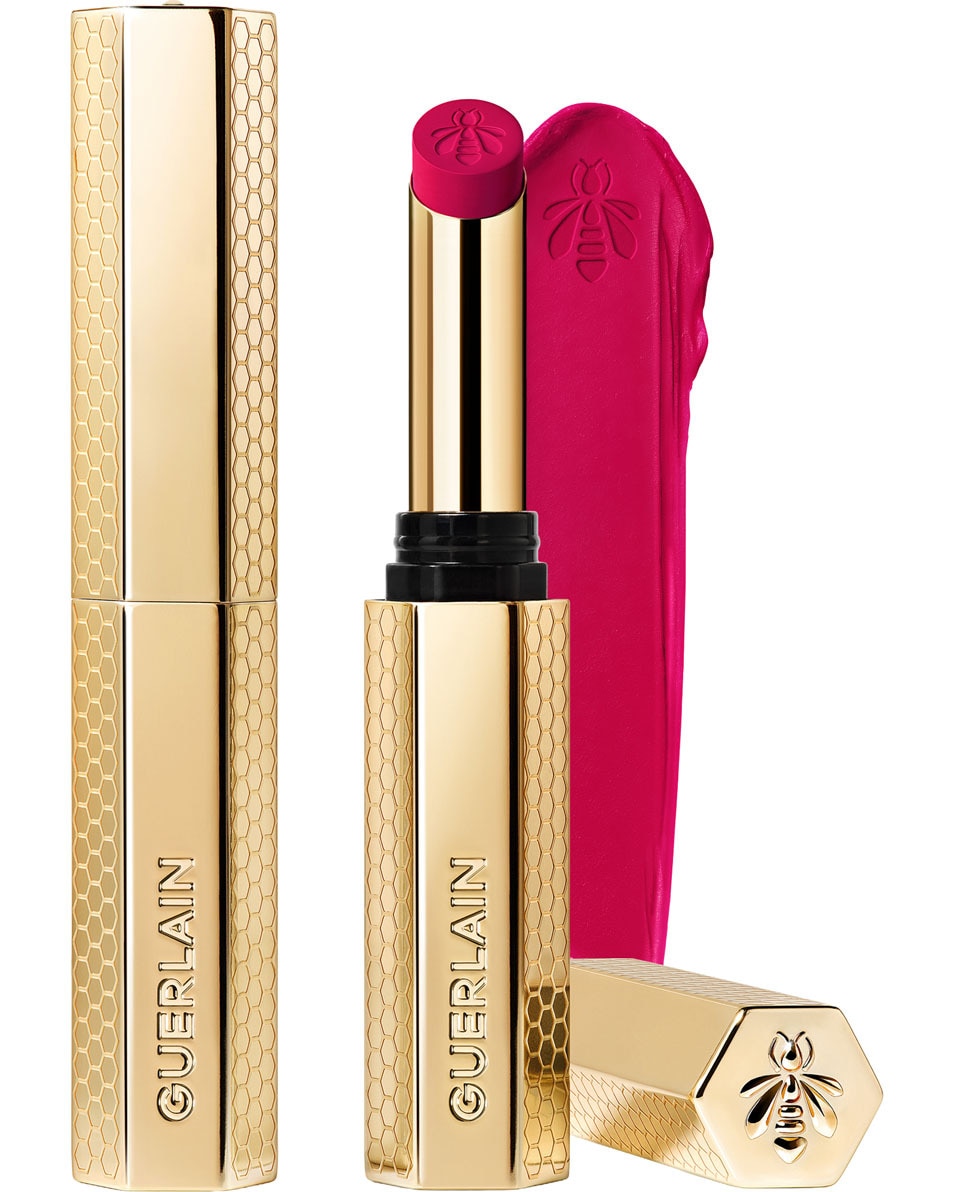 GUERLAIN Kiss Kiss Honey-Infused Intense Lipstick 391 VIBRANT ROSE