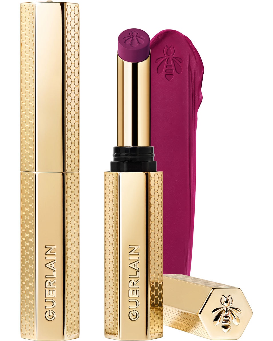 GUERLAIN Kiss Kiss Honey-Infused Intense Lipstick 837 DEEP IRIS