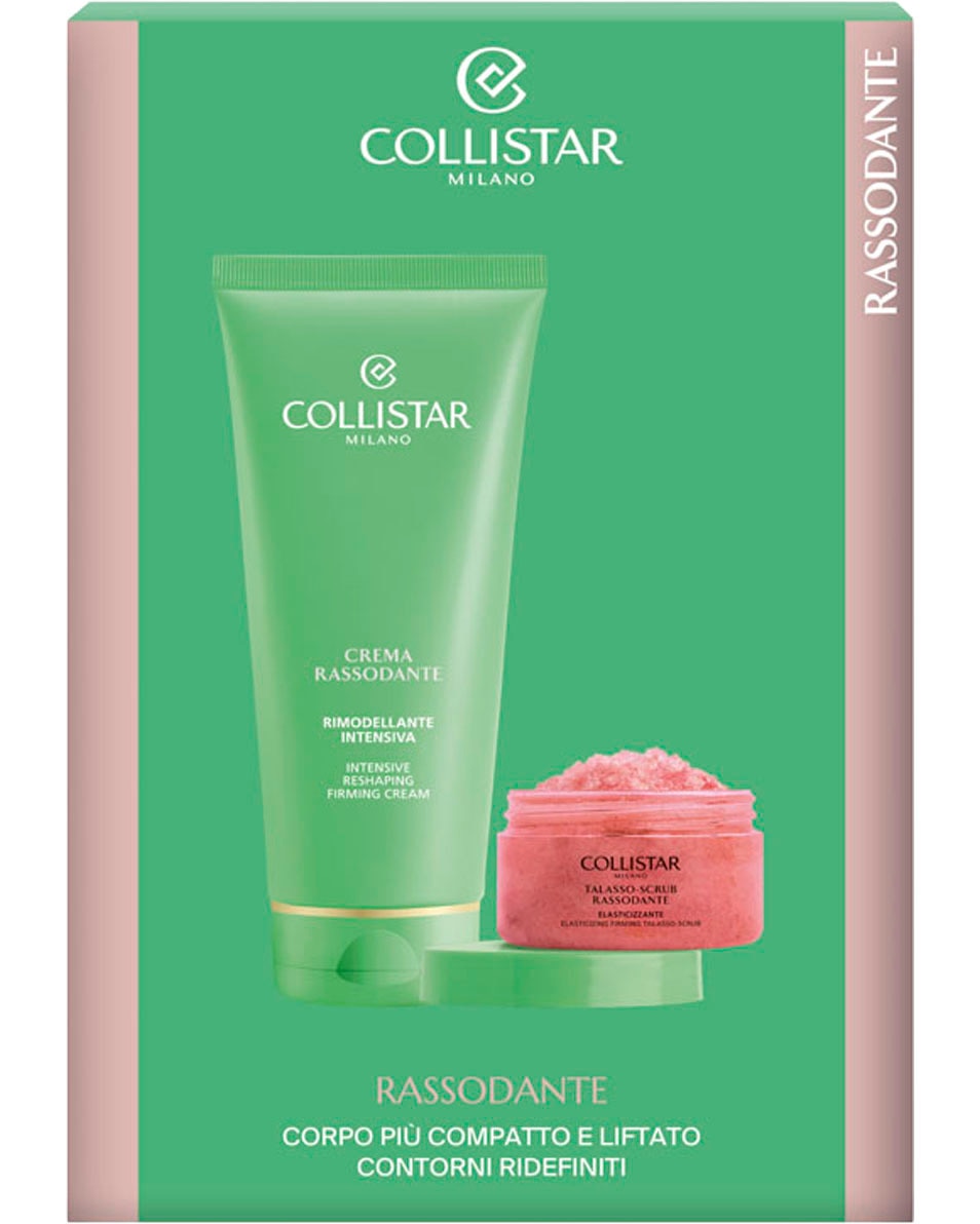 COLLISTAR Firming Discovery Set 2026 Body - Intensive Reshaping Firming Cream 200ml+ Elasticizing Firming Talasso-Scrub 150g 2 ST