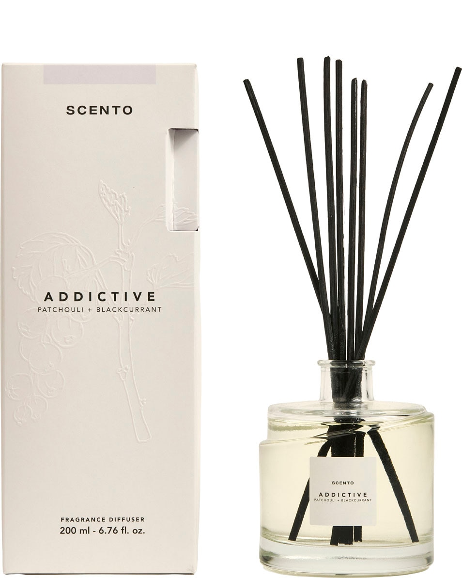 SCENTO Addictive Diffuseur d’ambiance patchouli & cassis 200 ML