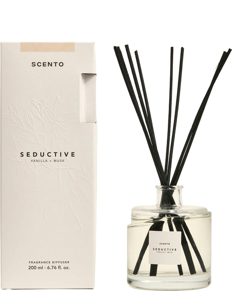 SCENTO Seductive Diffuseur d’ambiance Vanille & Musc 200 ML