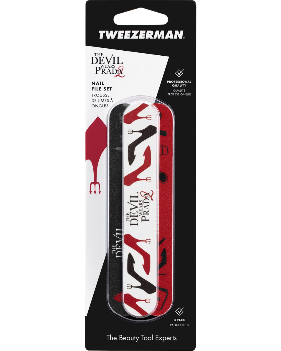TWEEZERMAN Devil Wears Prada Tweezerman nail file set 1 ST