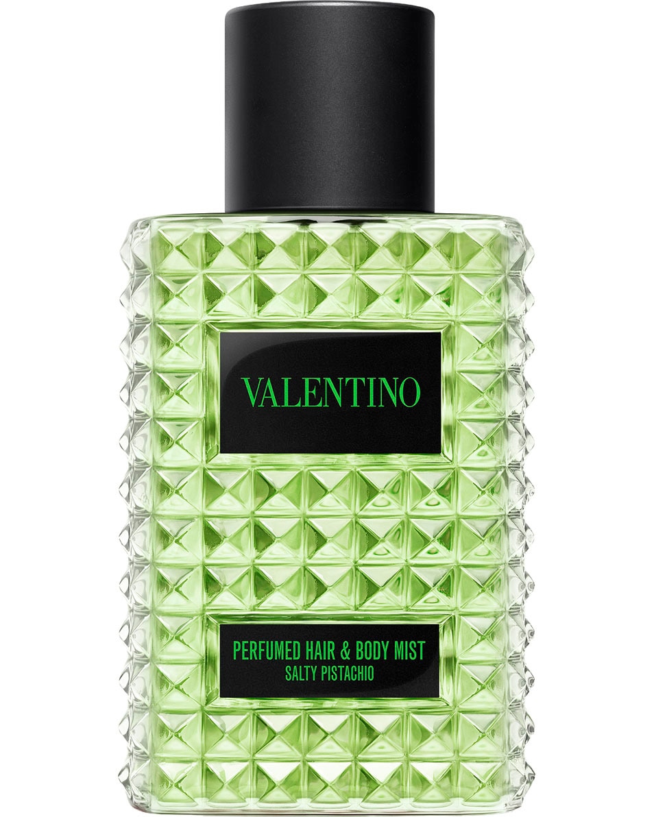 VALENTINO Born in Roma Salty Pistachio Hair & Body Mist – Bloemig amber parfum voor dames 100 ML