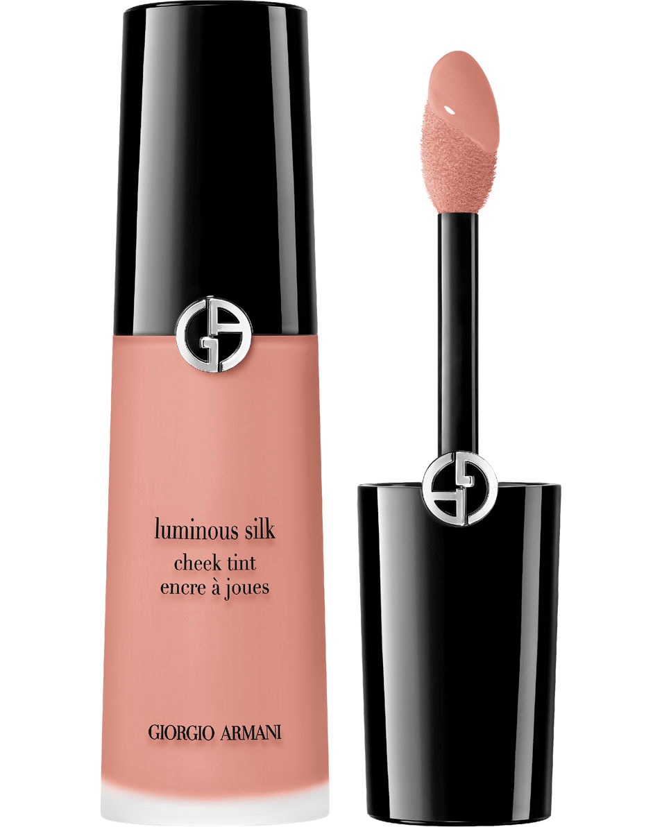 ARMANI BEAUTY Luminous Silk Cheek Tint Liquid Blush - Tot 12 Uur Draagcomfort - Just-Pinched Wangengloed Rosy Nude