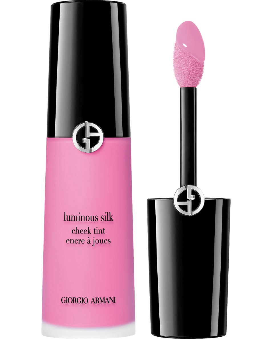 ARMANI BEAUTY Luminous Silk Cheek Tint Liquid Blush - Tot 12 Uur Draagcomfort - Just-Pinched Wangengloed Light Fuchsia