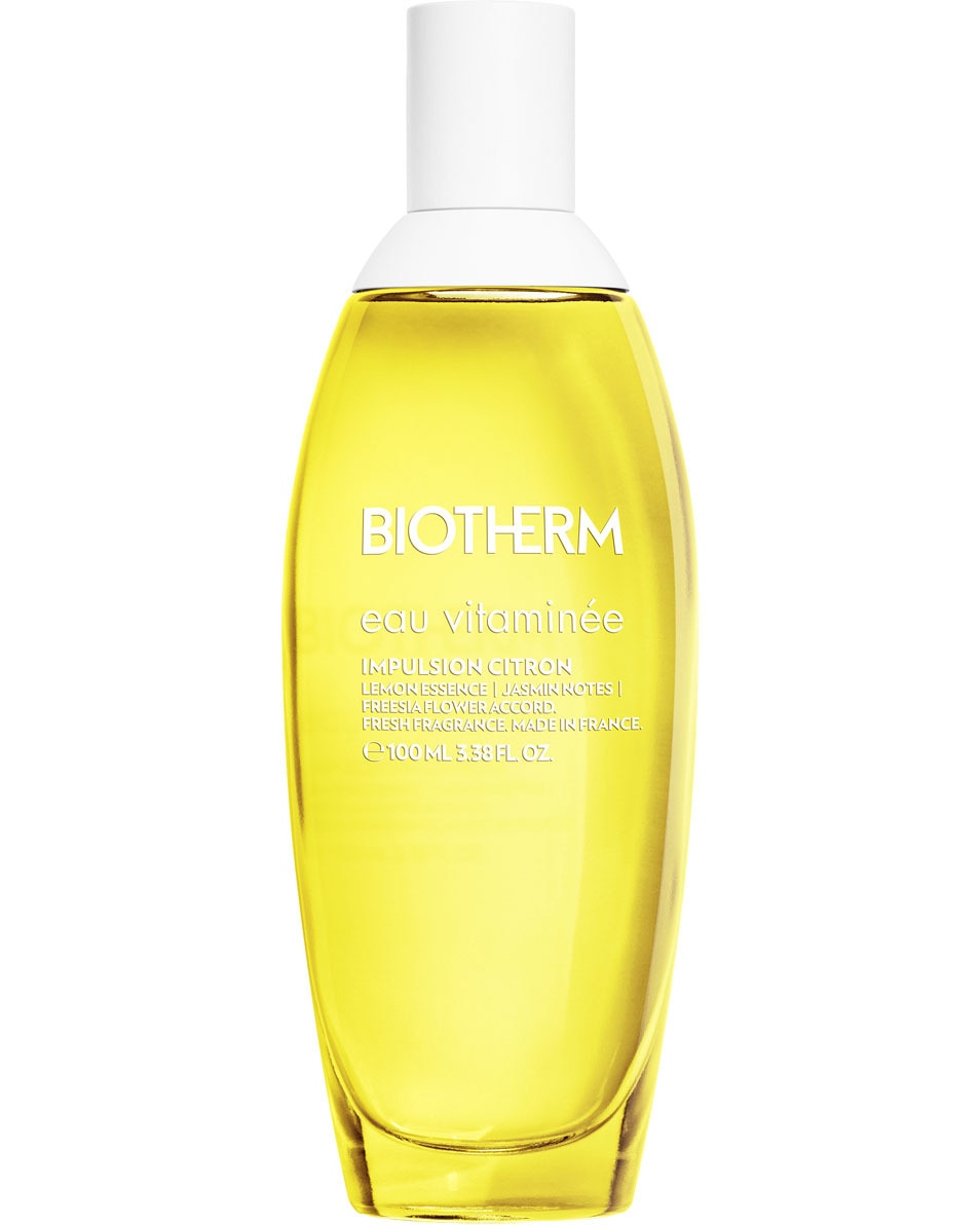 BIOTHERM Eau Vitaminée Impulsion Citron Brume Corps Rafraîchissante Agrumes – Notes de Citron, Freesia, Jasmin & Musc Blanc 100 ML