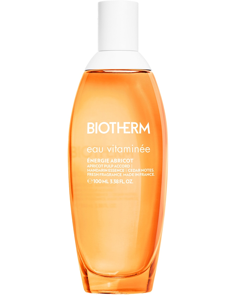 BIOTHERM Eau Vitaminée Énergie Abricot Brume Corps Rafraîchissante – Notes d’Abricot, Mandarine & Bois de Cèdre 100 ML