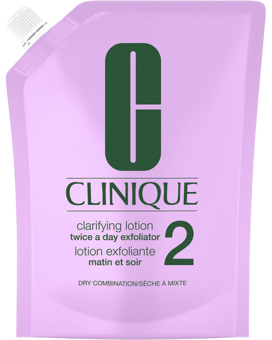 CLINIQUE All About Clean Navulling Exfoliating Lotion 2 – Droge tot gecombineerde huid 400 ML
