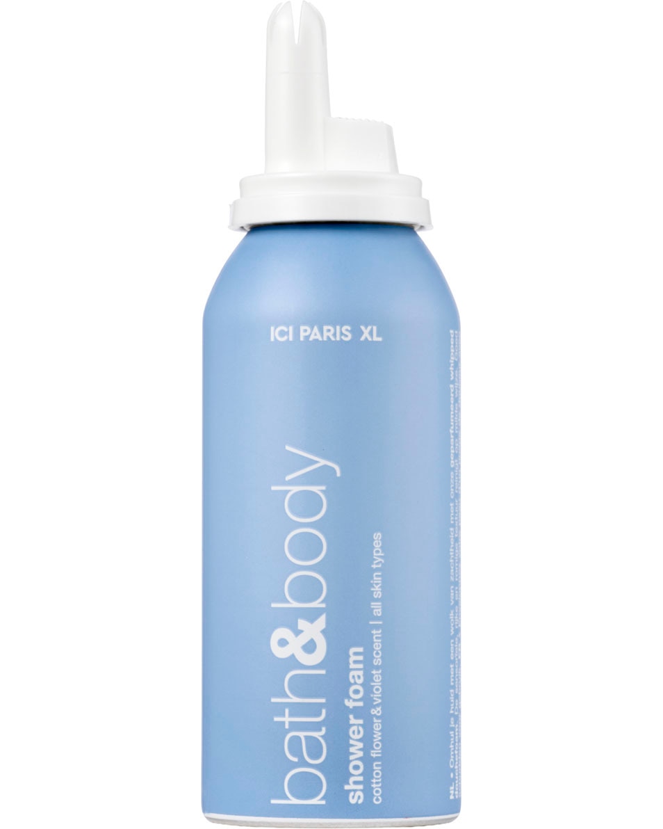 ICI PARIS XL Bath & body Mousse de douche chantilly parfumée Cotton Flower & Violet Scent 100 ML