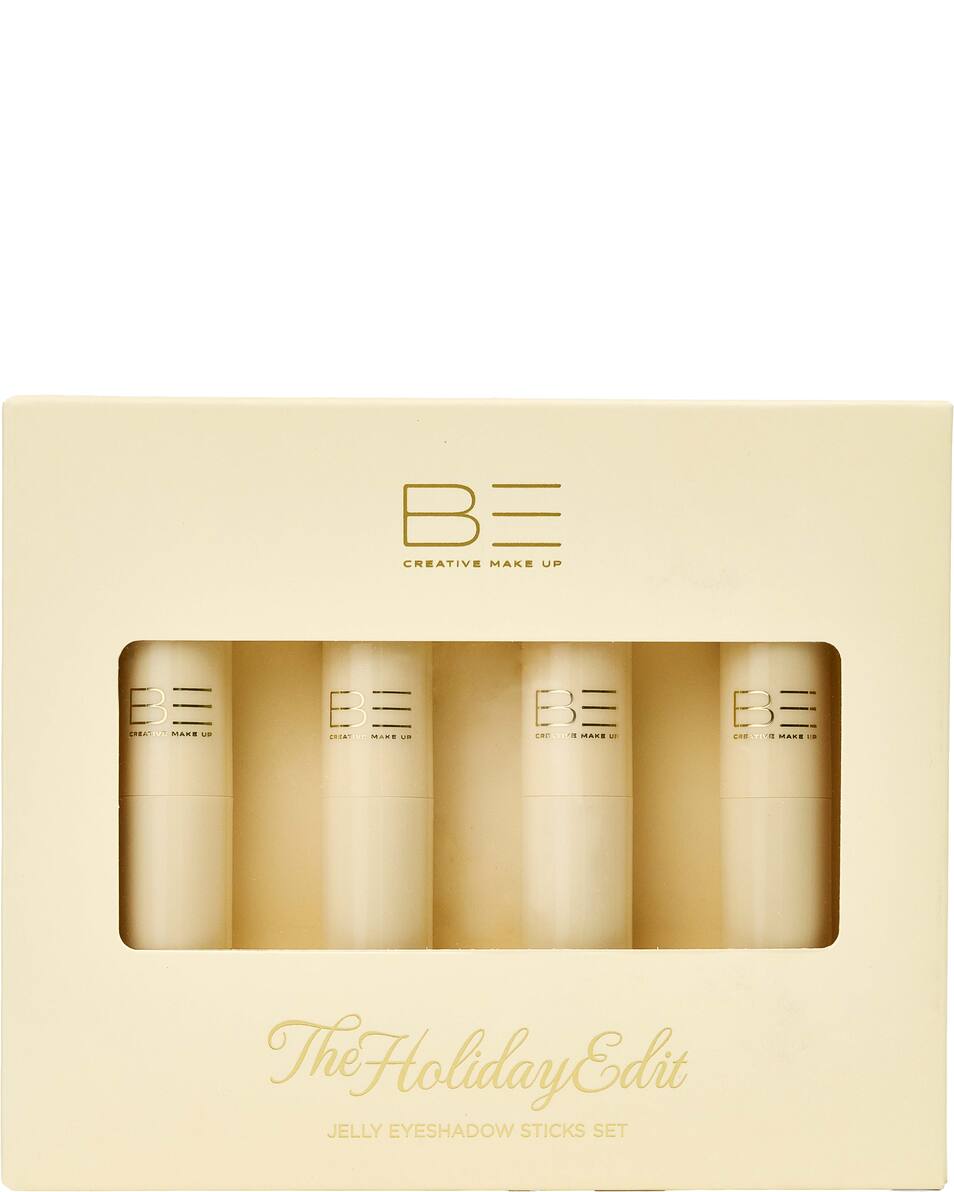 BE Creative Make Up The Holiday Edit Collection Set met jelly-oogschaduwsticks 4 ST