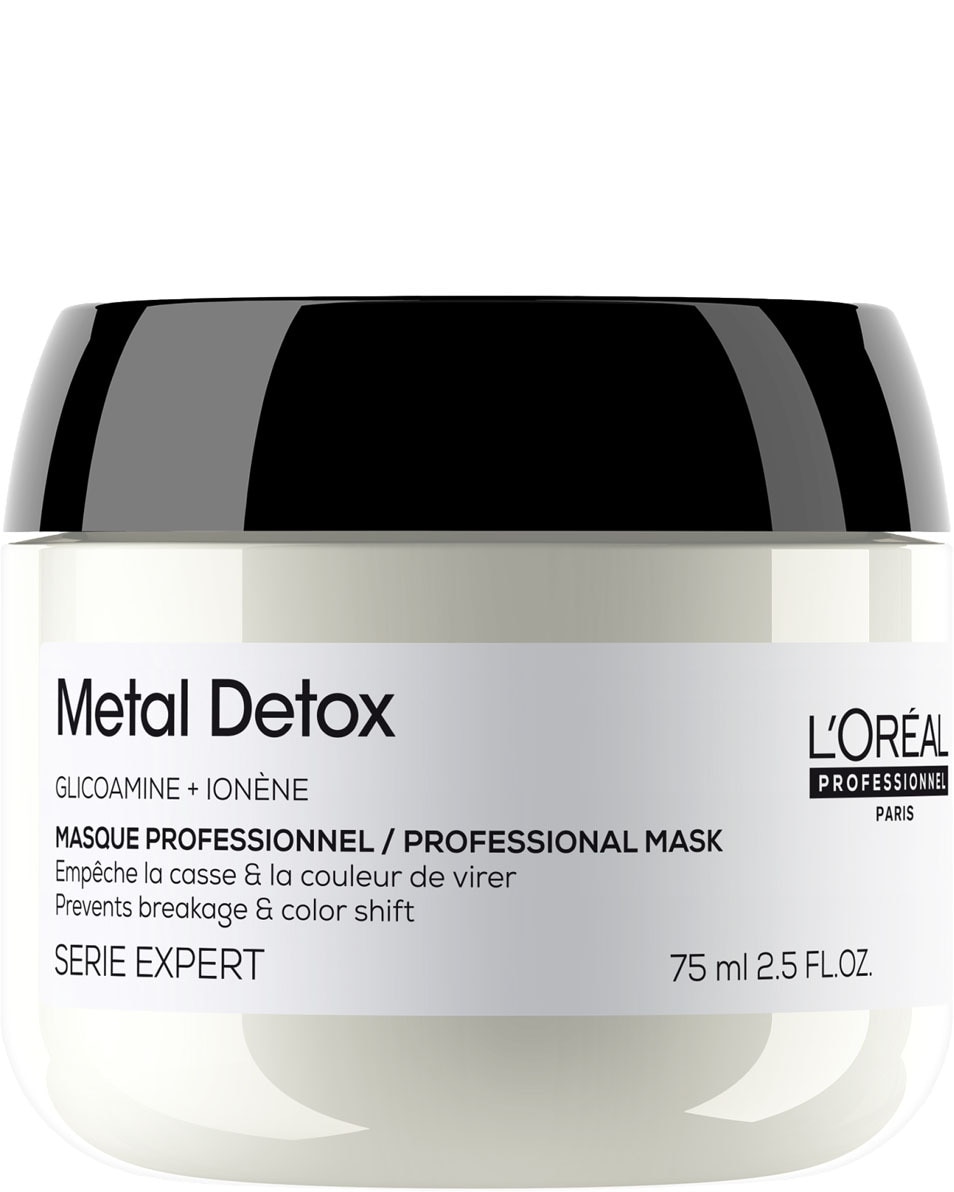 L'OREAL PROFESSIONNEL Metal Detox Masker Masque pour cheveux fragilisés et abîmés - Format Voyage 75 ML