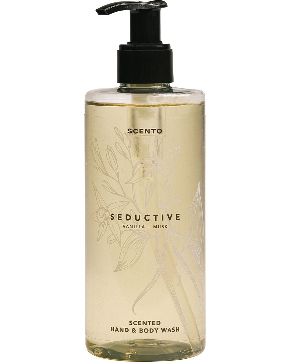 SCENTO Seductive Gel douche parfumé mains et corps Vanille & Musc 300 ML