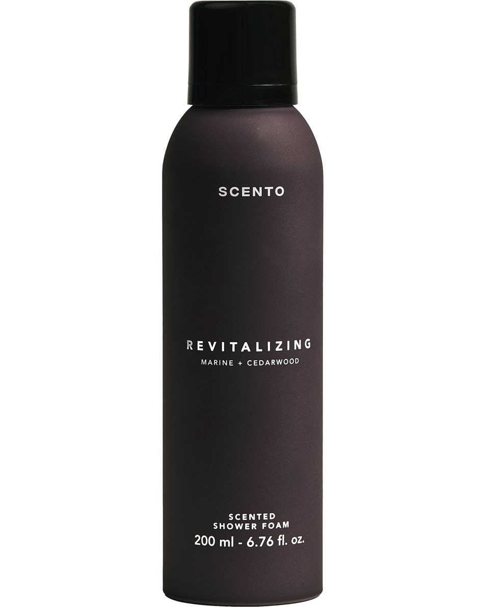 SCENTO Revitalizing Geparfumeerd doucheschuim Marine & cederhout 200 ML