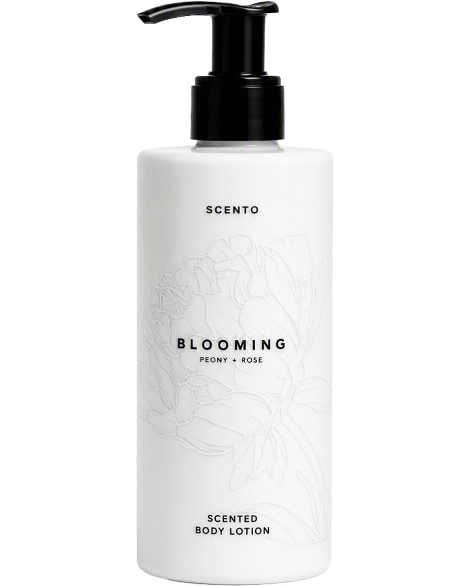 SCENTO blooming Lait corps parfumé Pivoine & Rose 300 ML