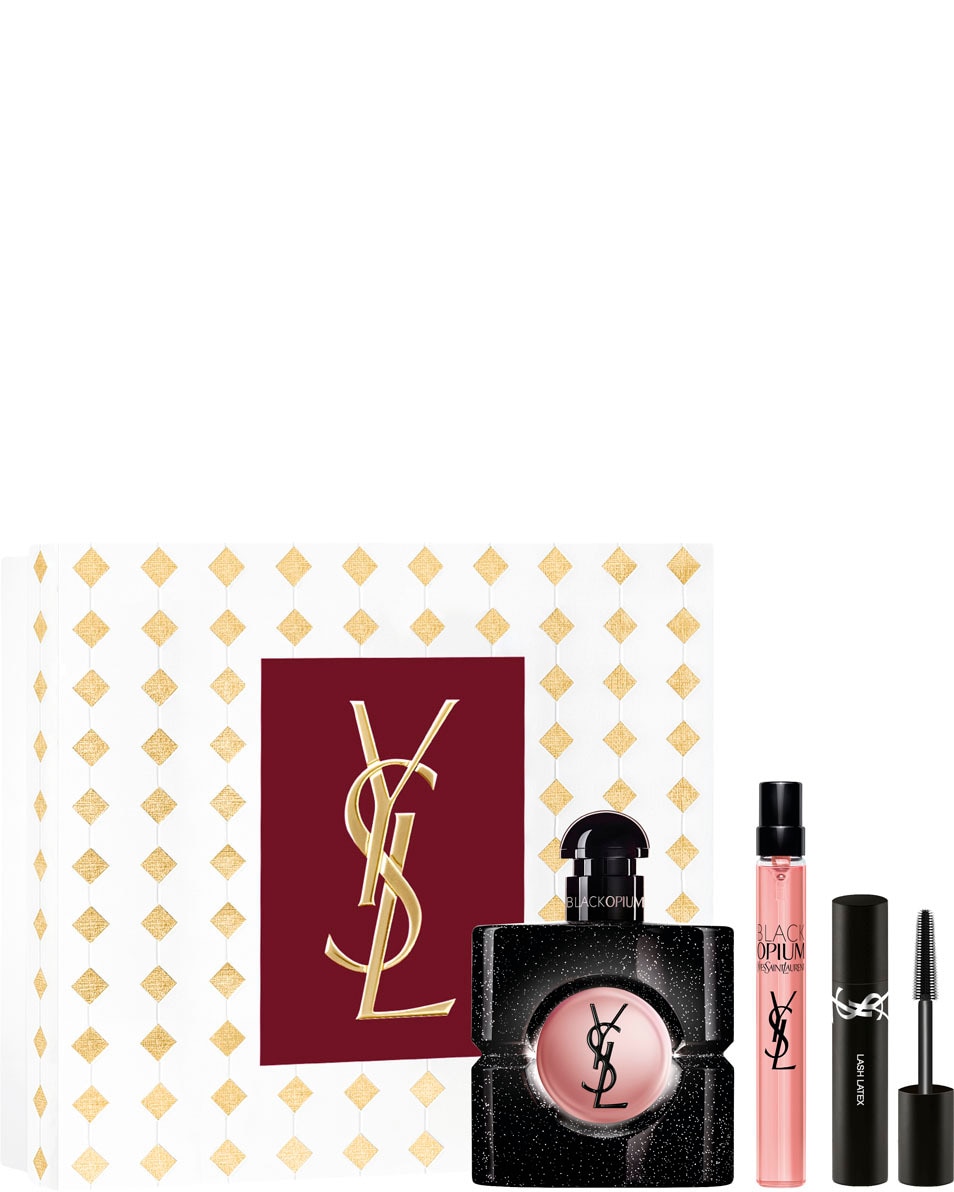 YVES SAINT LAURENT Black Opium Eau De Parfum Geschenkset 3 ST