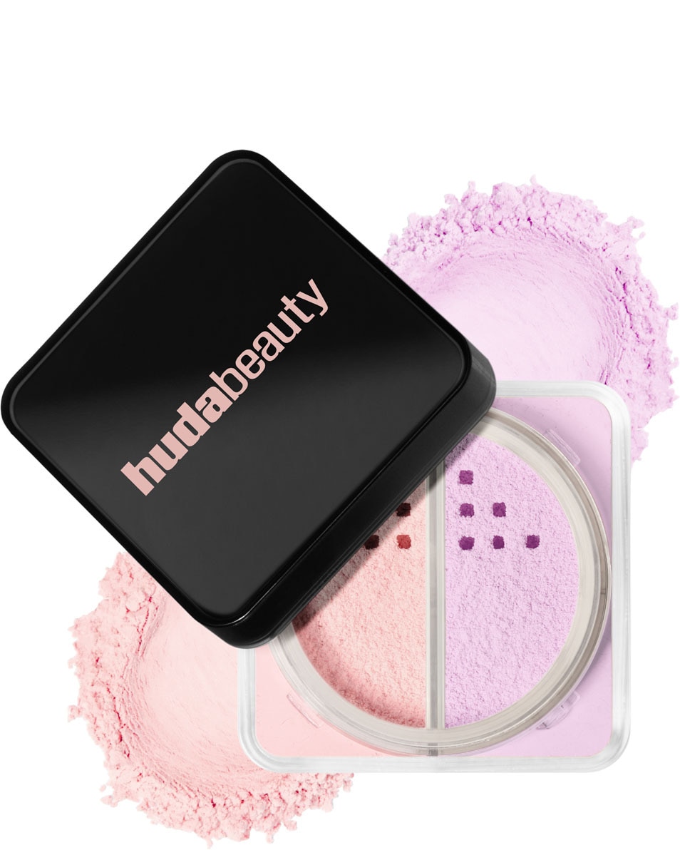 HUDA BEAUTY EASY BAKE DUO LOOSE POWDER CHERRY LILAC