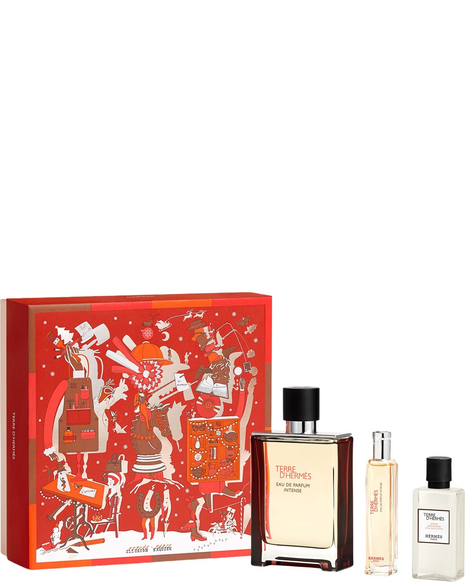 HERMÈS Terre d'Hermès Eau de Parfum Intense, Geschenkset 3 ST