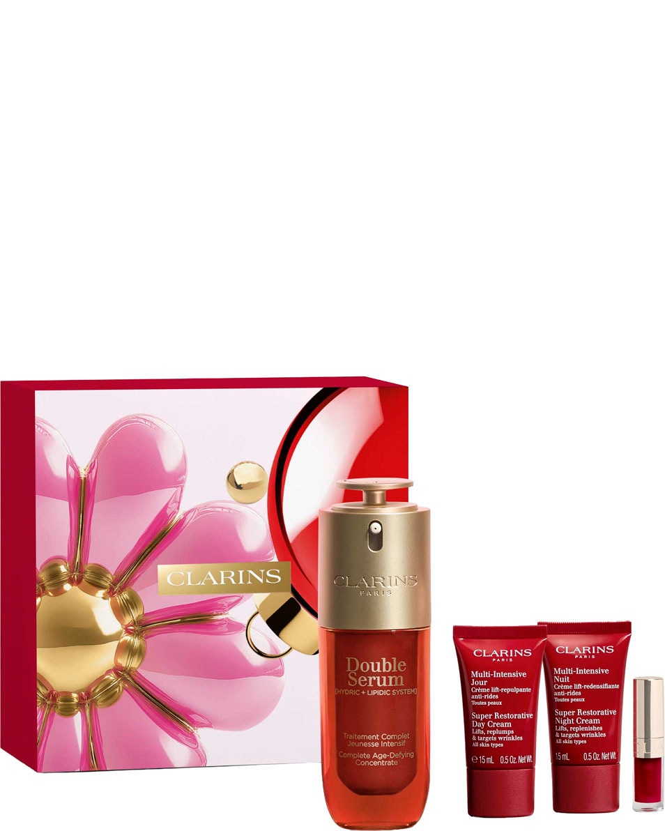 CLARINS Holiday Season 2026 Anti-ageing verzorgingsset - Double Serum & Super Restorative 4 ST