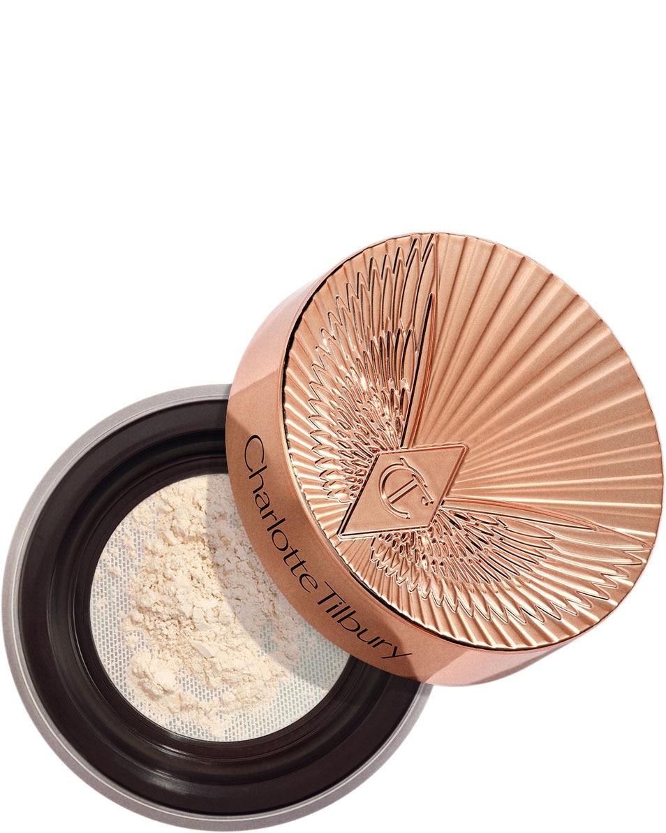 CHARLOTTE TILBURY AIRBRUSH FLAWLESS BLUR LOOSE POWDER BRIGHTENING FAIR TO MEDIUM WITH NEUTRAL UNDERTONES