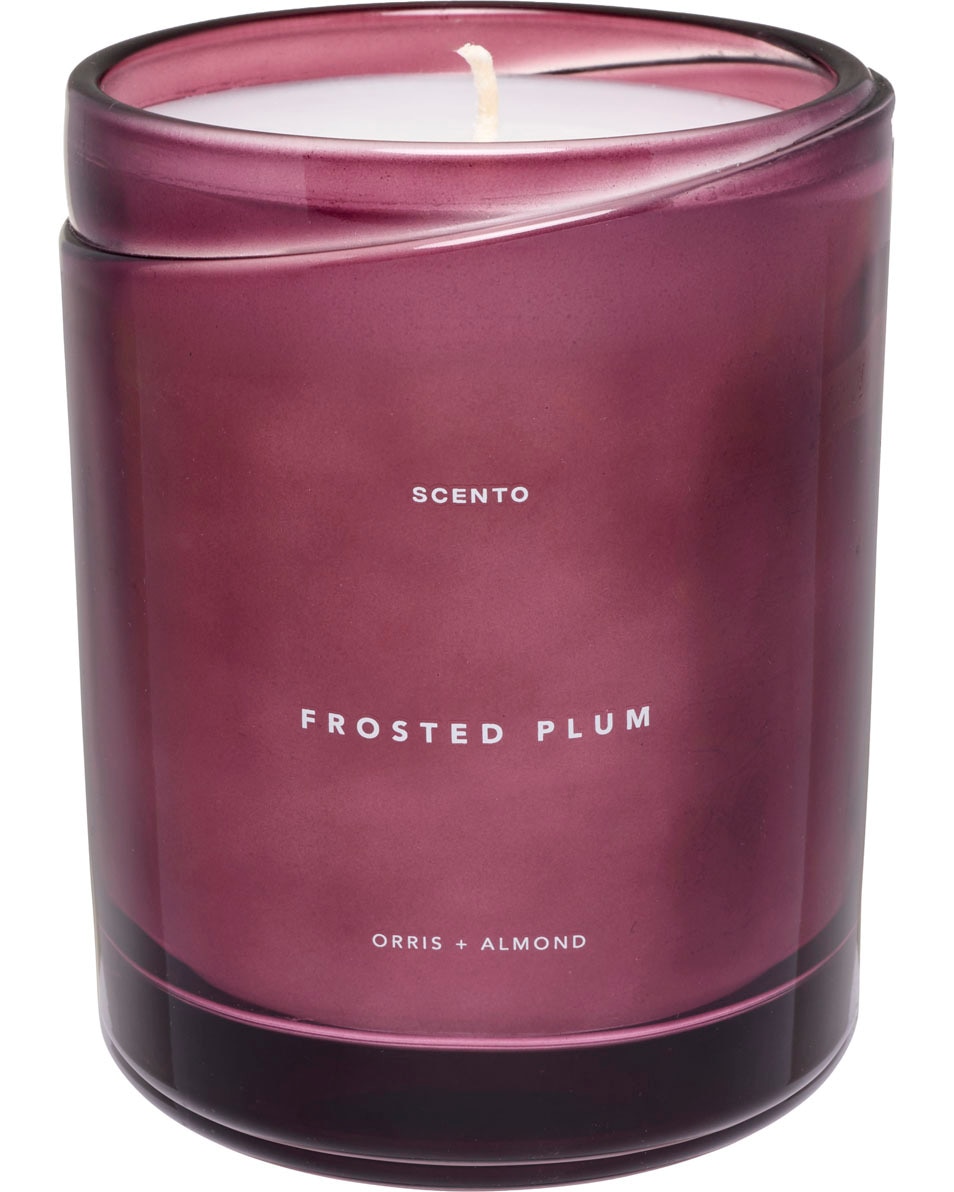 SCENTO Frosted Plum Bougie parfumée iris & amande 190 Gr 190 G