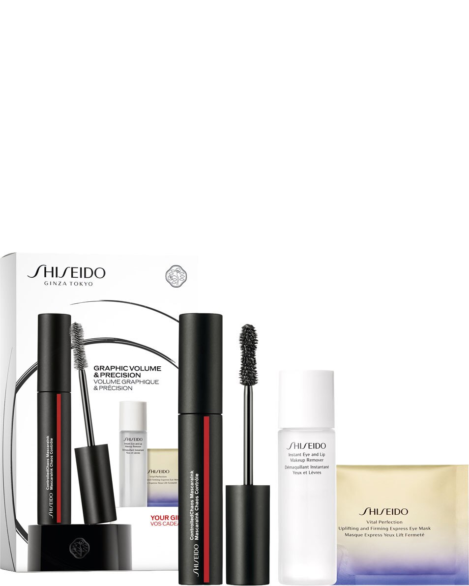 SHISEIDO ControlledChaos Coffret Mascara - Volume Graphique & Précision 3 ST
