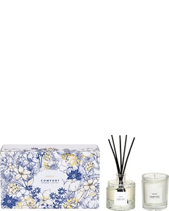 Coffret cadeau diffuseur d'ambiance + bougie parfumée Coffret cadeau diffuseur d'ambiance + bougie parfumée