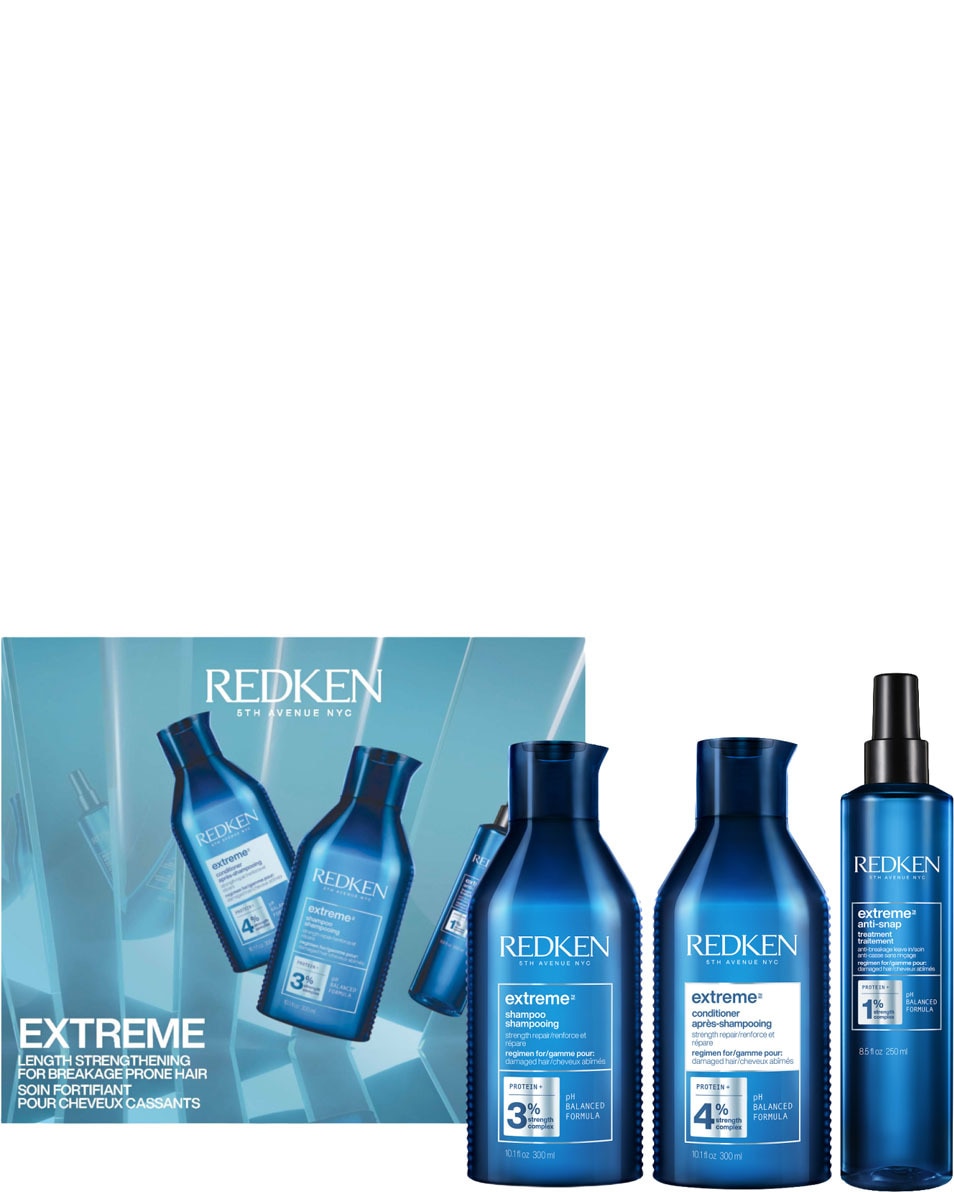REDKEN Extreme Giftset Renforce & Fortifie les Cheveux Abîmés 3 ST