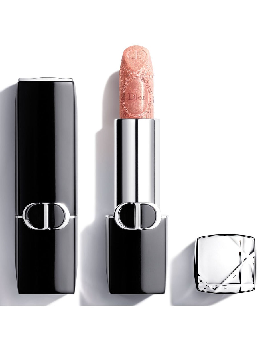 DIOR Rouge Dior - Limited Edition Rouge à lèvres - finis pailleté 232 Glazed Peach