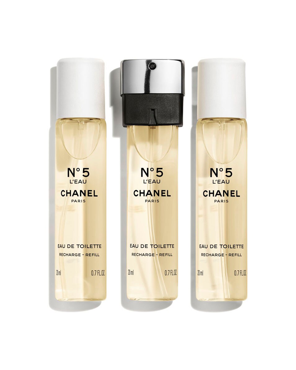 CHANEL N°5 L'EAU TWIST AND SPRAY FLACON RECHARGEABLE – EAU DE TOILETTE 60 ML