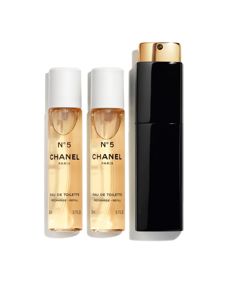 CHANEL N°5 EAU DE TOILETTE VAPORISATEUR DE SAC 3 ST