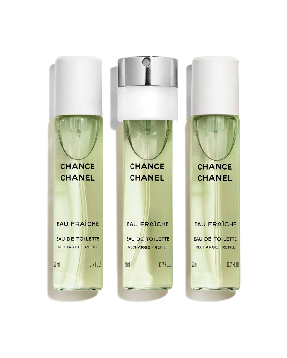 Chanel CHANCE EAU FRAÎCHE EAU DE TOILETTE TWIST AND SPRAY NAVULLING 3 ST