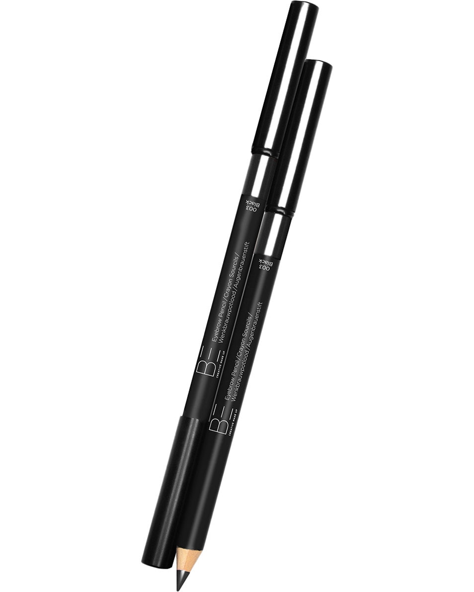 BE Creative Make Up EYEBROW PENCIL CRAYON SOURCILS Extreme Black