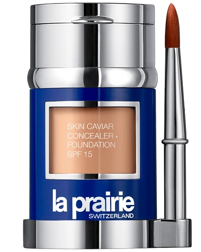 LA PRAIRIE THE SKIN CAVIAR COLLECTION SKIN CAVIAR CONCEALER FOUNDATION CREME SPF15 Honey Beige