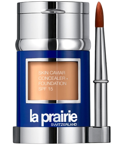 LA PRAIRIE THE SKIN CAVIAR COLLECTION SKIN CAVIAR CONCEALER FOUNDATION CREME SPF15 Golden Beige