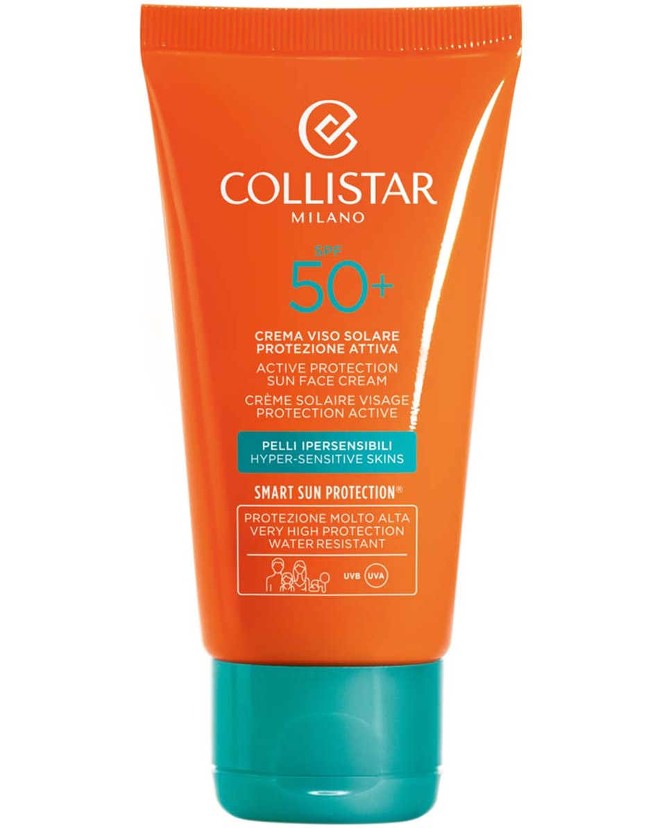 COLLISTAR SUNCARE CREME SOLAIRE VISAGE PROTECTION ACTIVE SPF 50+ 50 ML