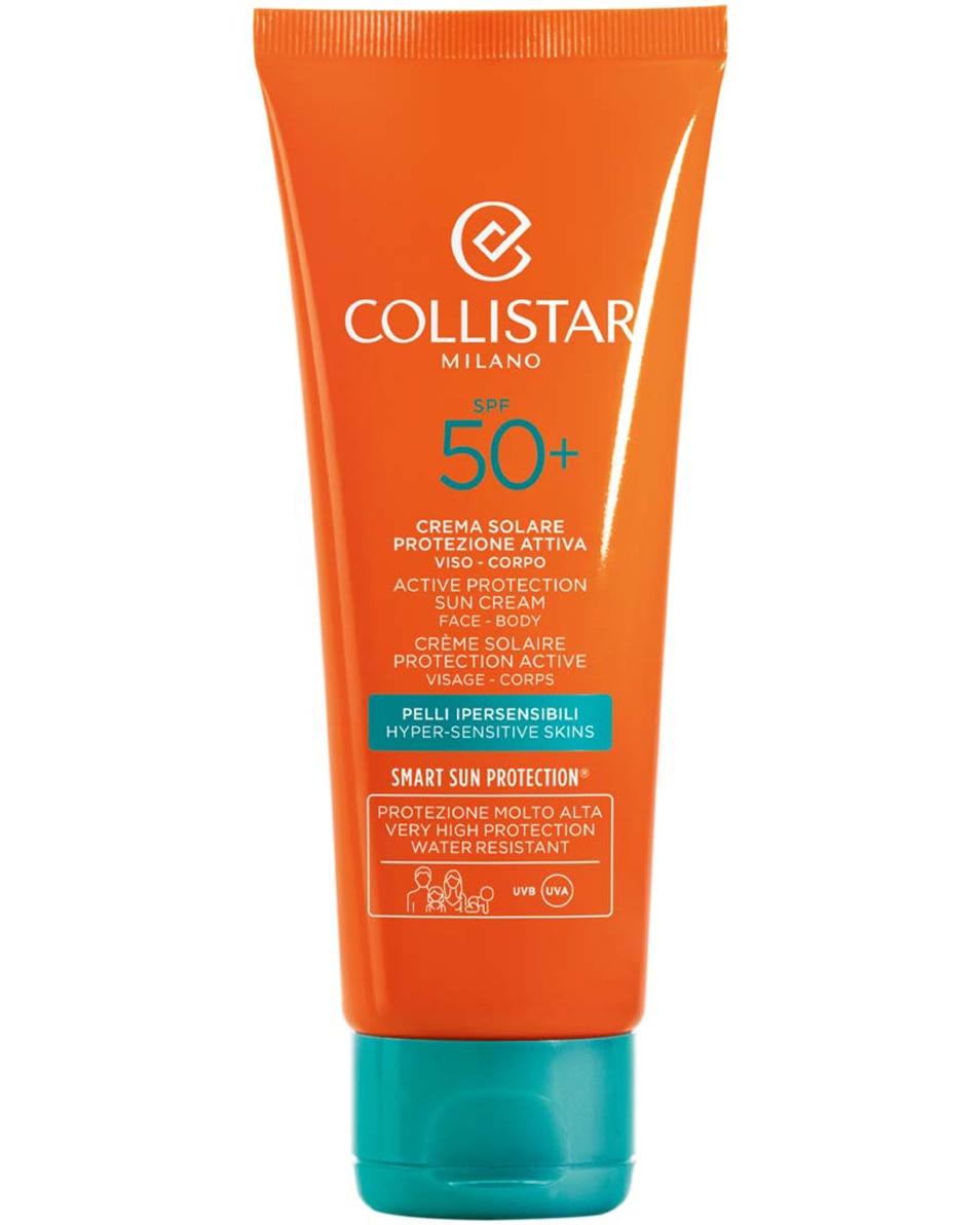 COLLISTAR SUN FACE CREME SOLAIRE PROTECTION ACTIVE SPF50+ 100 ML