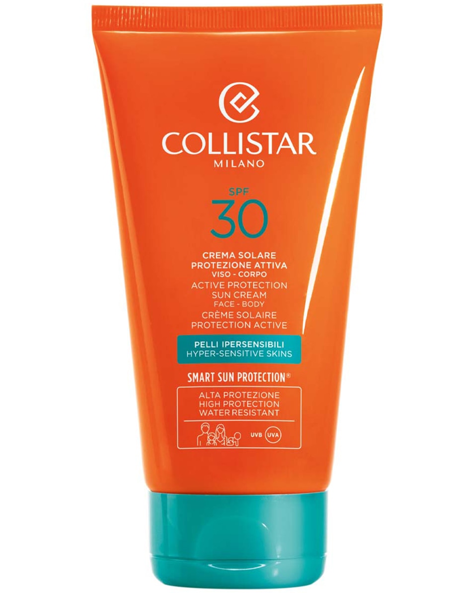 COLLISTAR SUN FACE CRÈME SOLAIRE PROTECTION ACTIVE SPF 30 150 ML