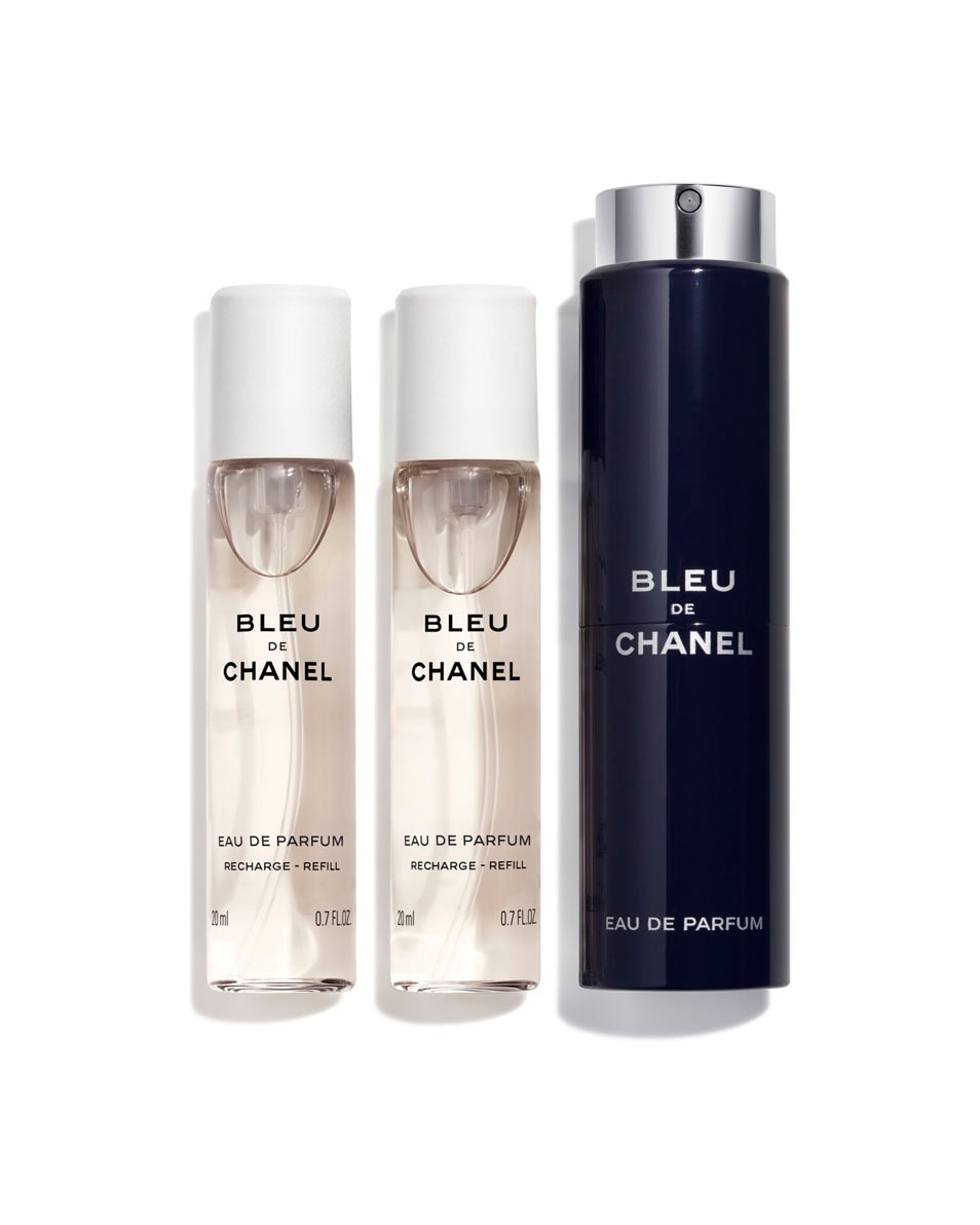 Chanel BLEU DE CHANEL EAU DE PARFUM VAPORISATEUR DE VOYAGE RECHARGEABLE 3 ST