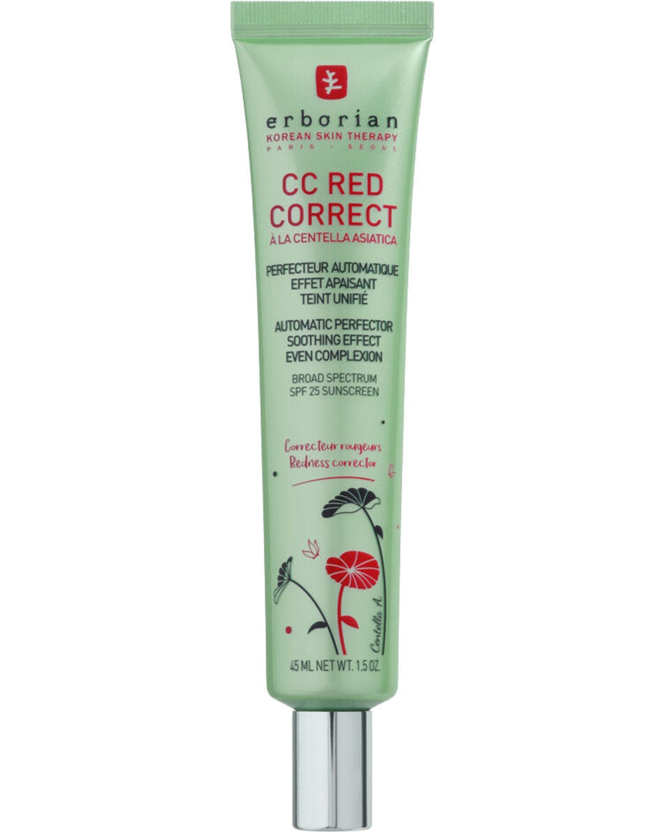 ERBORIAN CC RED CORRECT HUIDPERFECTOR FOUNDATION MET KLEURCORRECTIE 45 ML